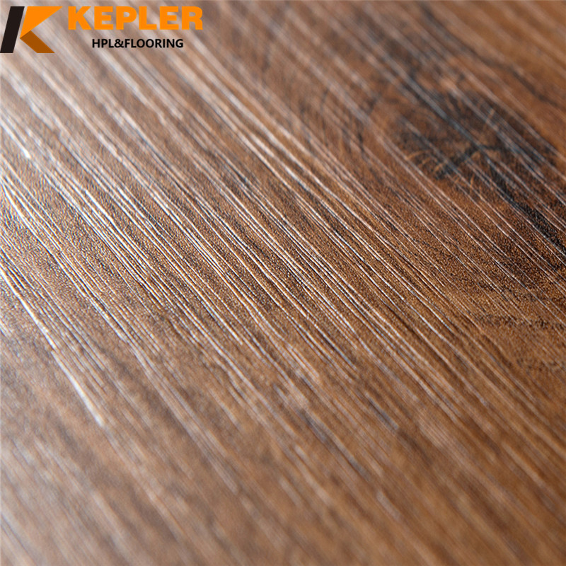 5mm luxury wood UV coating SPC flooring