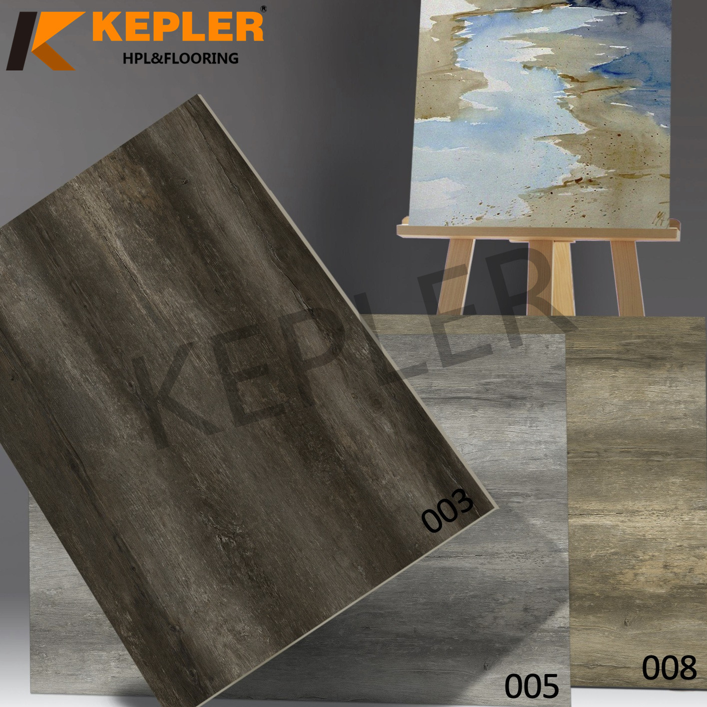 Kepler Hybrid RVP Rigid Vinyl Plank SPC Flooring 96103