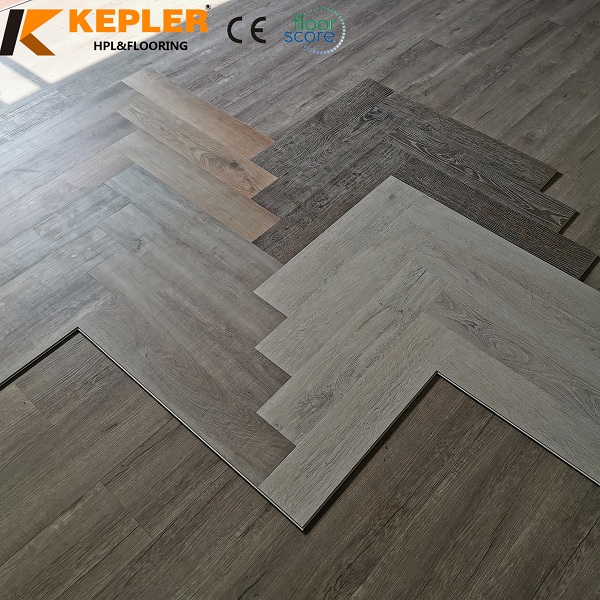 Kepler Herringbone Hybrid RVP Rigid Vinyl Plank SPC Flooring